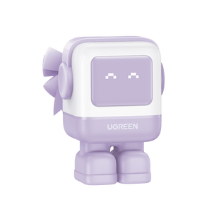Cargador RobotGaN de 65W Serie UNO | 3 Puertos de Carga R�pida | 2 USB-C | 1 USB-A | PD 3.0 | QC 4.0 | Carga Inteligente | Tecnolog�a GaN II | Zapato Magn�tico Extra�ble | Carcasa Ign�fuga | Pantalla LED