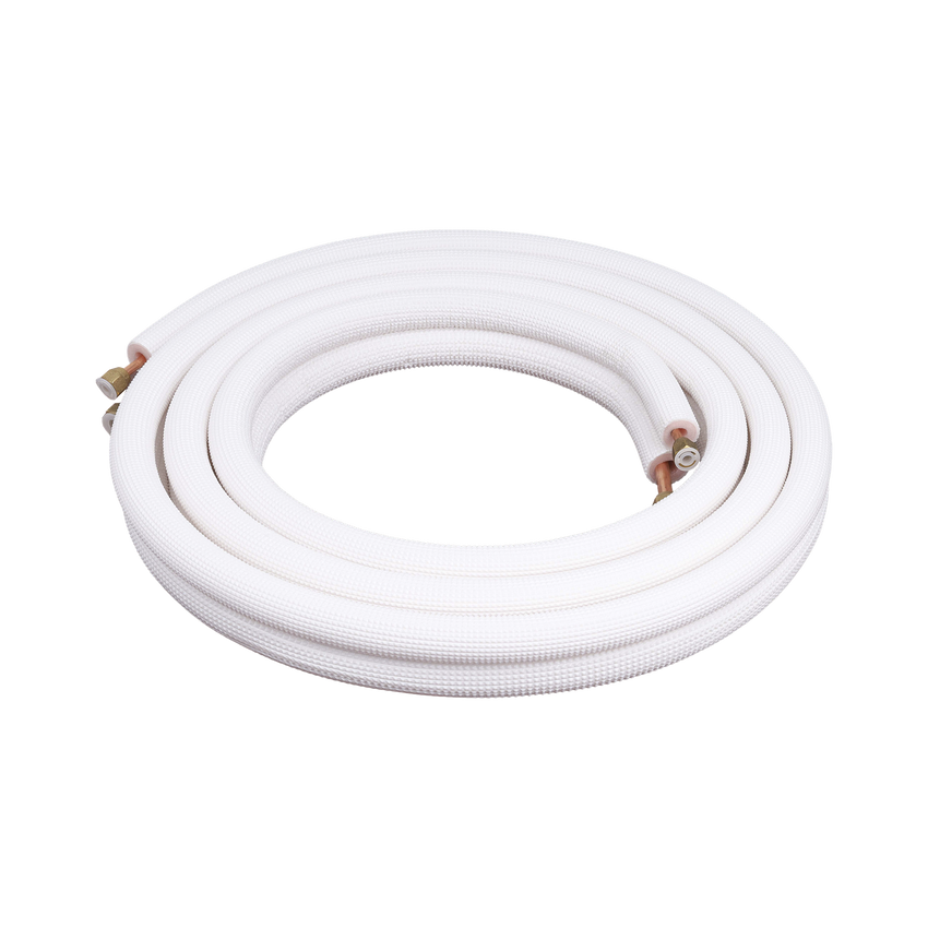 Kit de tubería / 1 / 4"  y 3 / 8 " / Capacidad para minisplit AUFIT / 1 Tonelada / Cinta aislante / Accesorios / Longitud de 4 metros