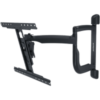 Soporte de Pared Articulado SmartMount para Pantallas 43" a 65"+ / Extensión 30.1" (765mm) / Capacidad 90 lb (41kg) / VESA 200x100 a 600x400mm / Pivote ±90° / Gestión Integrada de Cables