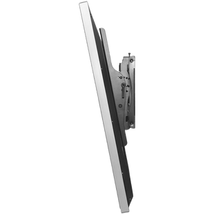 Montaje de pared Universal con inclinacion para Pantallas de 40" a 75" / Inclinación +15° a -5° / Capacidad Carga 79 kg / Sistema Hook-and-Hang Instalación Individual
