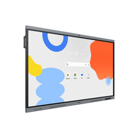 Pantalla Interactiva WAFX-P Series / 86" 4K UHD 3840x2160 / Android 15 EDLA Certified / Octa-core CPU / 48MP Camera / 8-Mic Array 10m / Dual 20W Speakers + Woofer / 50-Point IR Touch / Wi-Fi 6 / Bluetooth 5.0 / OPS Slot