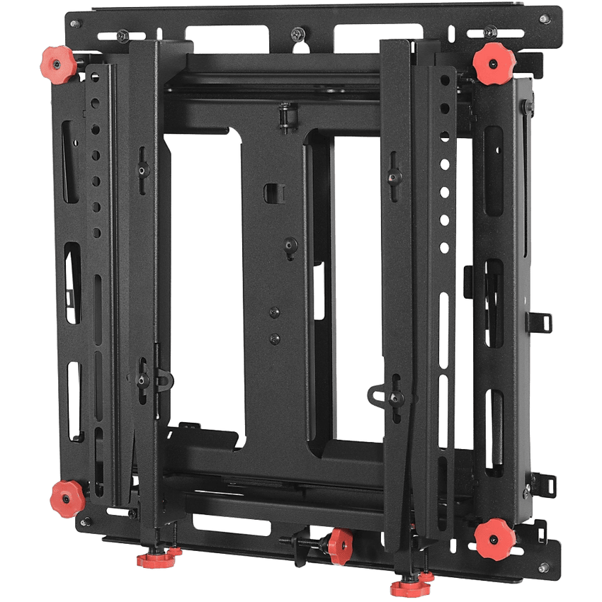 Soporte Muro para video wall LCD / Liberación Rápida / Para Pantallas 46"-60" / Ajuste Micro Sin Herramientas XYZ 1.5" / VESA 600x400 mm / Carga Máxima 56Kg / Gestión Integrada de Cables