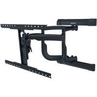 Soporte Mural Articulado SmartMount para Pantallas 50" a 90"+ / Patrón VESA 200x100 a 800x400 mm / Extensión 30.5" (774 mm) / Capacidad de Carga 200 lb (90.7 kg) / Pivote ±90°