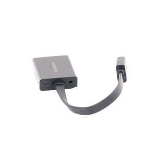 Adaptador HDMI a VGA / Resoluci�n 1080P / Audio 3.5mm / Con Puerto Micro USB para Alimentaci�n / Plug & Play / No Requiere Controlador / ABS / Flexible y Duradero