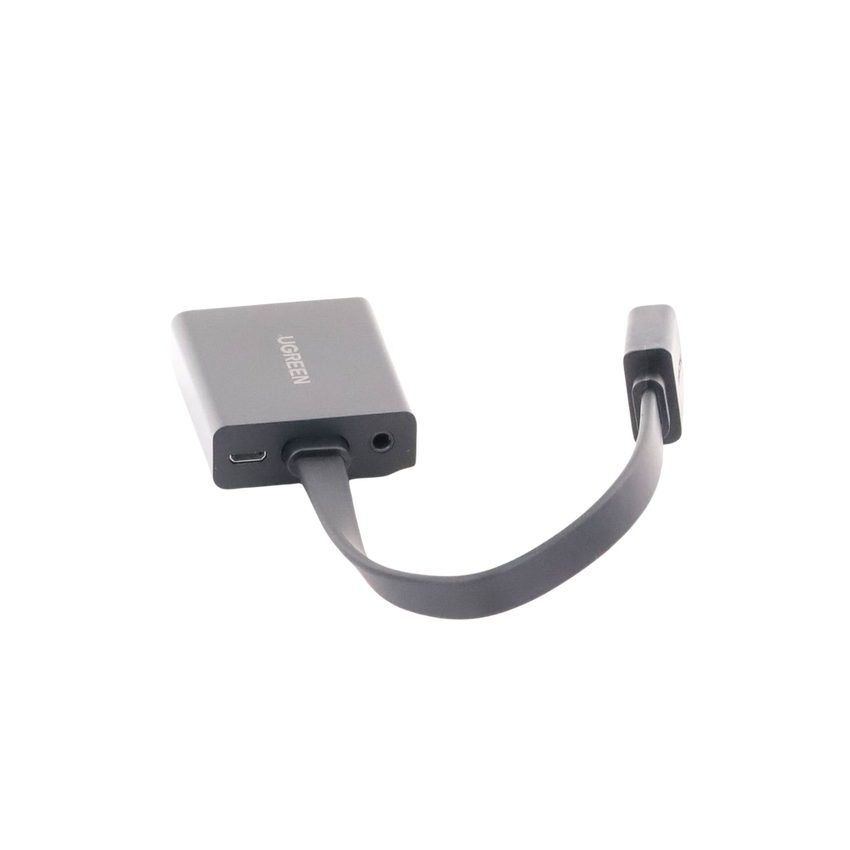 Adaptador HDMI a VGA / Resoluci�n 1080P / Audio 3.5mm / Con Puerto Micro USB para Alimentaci�n / Plug & Play / No Requiere Controlador / ABS / Flexible y Duradero