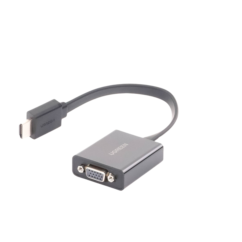 Adaptador HDMI a VGA / Resoluci�n 1080P / Audio 3.5mm / Con Puerto Micro USB para Alimentaci�n / Plug & Play / No Requiere Controlador / ABS / Flexible y Duradero