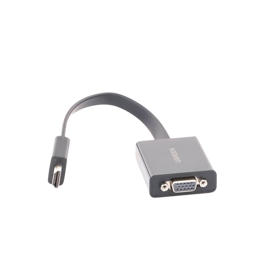 Adaptador HDMI a VGA / Resoluci�n 1080P / Audio 3.5mm / Con Puerto Micro USB para Alimentaci�n / Plug & Play / No Requiere Controlador / ABS / Flexible y Duradero