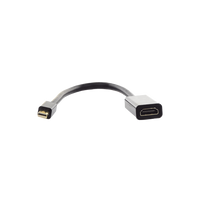 Convertidor Mini Display Port a HDMI / 4K@30Hz / Thunderbolt / Blindaje Interno M�ltiple / Carcasa ABS / Longitud de 25 cm (9.84 pulgadas)