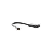 Convertidor Mini Display Port a HDMI / 4K@30Hz / Thunderbolt / Blindaje Interno M�ltiple / Carcasa ABS / Longitud de 25 cm (9.84 pulgadas)