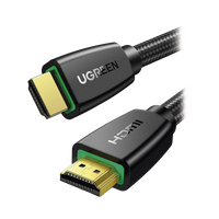 Cable HDMI 2.0  de Nylon Trenzado / 5 m / 4K@60Hz / HDR / 3D / HEC (Canal Ethernet HDMI) / ARC (Canal de Retorno de Audio / Color Profundo de 48 bits / Audio de 32 canales / HDCP 2.2 /Audio DTS: X / 18 Gbps / Blindaje de 4 capas