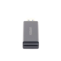 Lector de tarjetas SD portátil USB 3.0 de doble ranura / adaptador de tarjeta de memoria flash concentrador para TF SD Micro SD SDXC SDHC MMC RS-MMC Micro SDXC Micro SDHC UHS-I