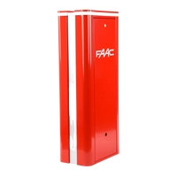 Cubierta o gabinete color Rojo para Barrera B680H