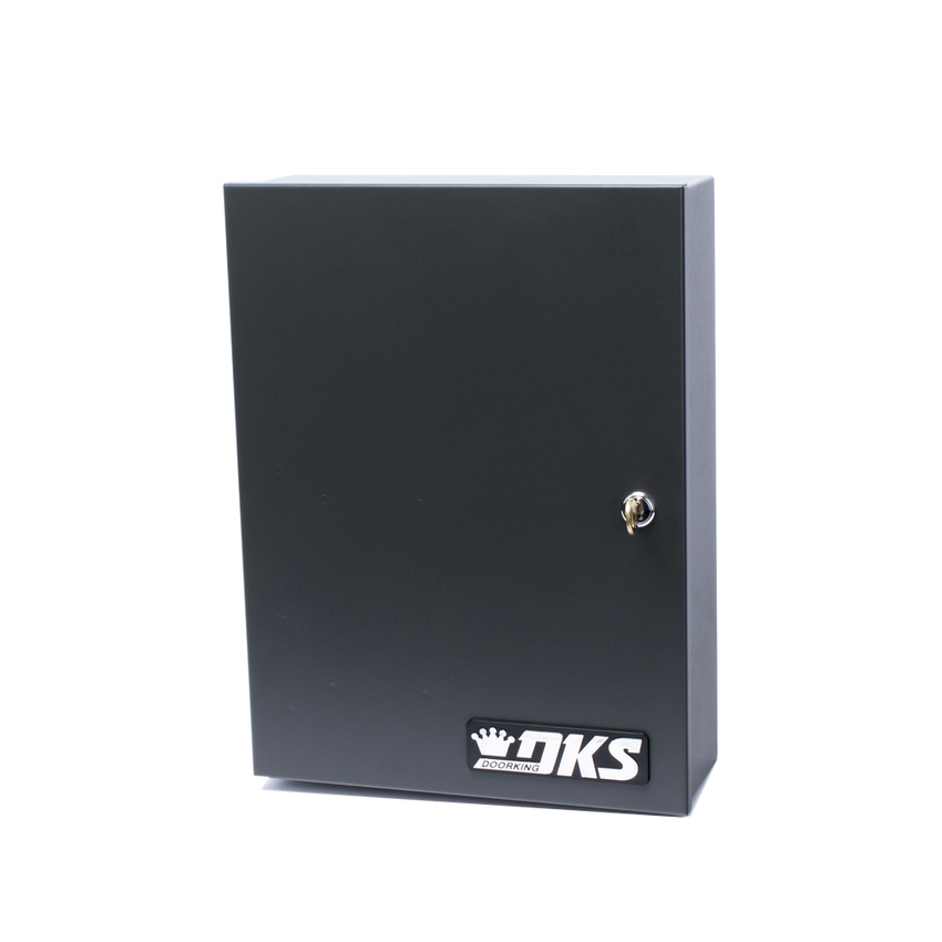 Cuadro de Mando Para Operadores Abatibles Doorking 6006-380 / Soporta Respaldo de Baterias