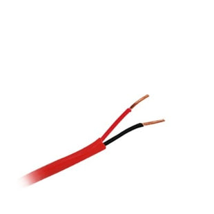 Carrete de Alambre 305 Metros / 2 x 16 AWG / Riser / Color Rojo / Tipo FPLR, CL3R, (UL) FT4 / Para Aplicaciones  en Sistemas de Detección de Incendio y Sistemas de Evacuación.