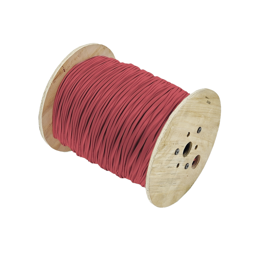 Carrete de Alambre 305 Metros (1000 Pies) / 4 x 16 AWG / Riser / Color Rojo / Tipo FPLR, CL3R, (UL) FT4 / Para Aplicaciones en Sistemas de Detección de Incendio y Sistemas de Evacuación