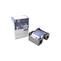 Ribbon para DTC1250e /DTC1000, YMCKO (Full Color)/ 250 imagenes para impresora DTC1250e