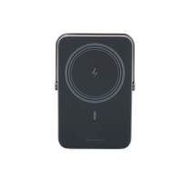 Power Bank Serie UNO Inalambrico | 10000mAh | 7.5W/20W  |  Con Emojis de Estado | Carga Rápida USB-C Bidireccional  | Pantalla TFT  Inteligente | Con Holder | Color Grey.
