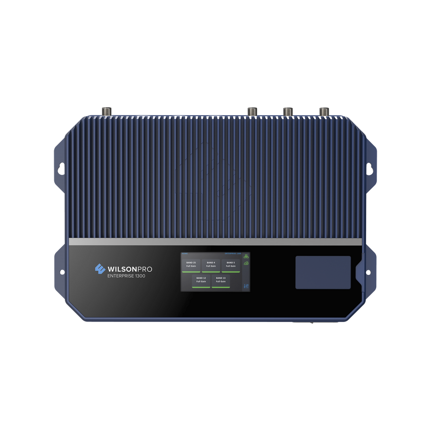 Amplificador de señal celular Enterprise 1300/ Mejora las llamadas convencionales y VoLTE / Soporta los datos de las tecnologías 2G, 3G y 4G de TELCEL, AT&T y MOVISTAR / Función MT y XDR.