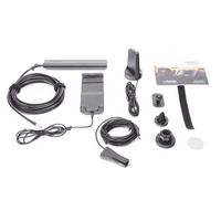 Kit Amplificador de señal celular 4G LTE, 3G y VOZ. Especial para vehículos donde el conductor o copiloto requiere la mayor concentración de señal. Soporta un usuario y múltiples operadores.