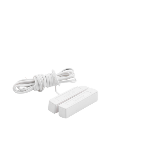 Contacto magnético direccionable compatible con paneles vista con V-Plex color blanco