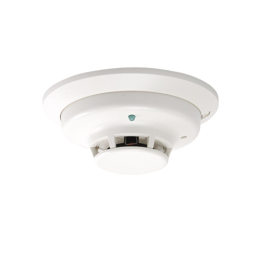 Detector Fotoeléctrico de Humo de 4 Hilos con Sensor de Temperatura a 57° C, Serie i3