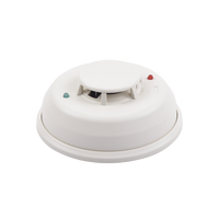 Detector Fotoelectrico de Humo de 4 Hilos con Relevador y Sensor de Temperatura, Serie i3