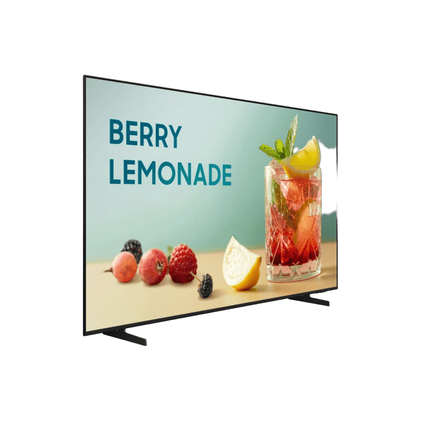 Televisor Smart Business Samsung 43" / 3 Años de garantia / 4K UHD (3840x2160) / Panel E-LED  / Brillo 300 nit / WiFi 5 y Bluetooth 5.3 / Smart TV Tizen / Crystal Processor 4K / HDR10+ / Sonido 20W 2CH / Operación 16/7