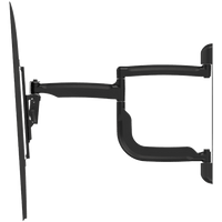Soporte de Pared Articulado SmartMount para Pantallas 43" a 65"+ / Extensión 30.1" (765mm) / Capacidad 90 lb (41kg) / VESA 200x100 a 600x400mm / Pivote ±90° / Gestión Integrada de Cables