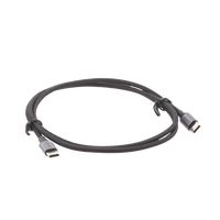 Cable USB-C a USB-C | 1 Metro (3.28 Pies) | Transferencia de Datos de 480 Mbps | Carga Rápida de Hasta 60W | QC 4.0/3.0/2.0 | PD3.0 | FPC | AFC | Protección Integrada | Caja de Aluminio | Nylon Trenzado | Color Negro