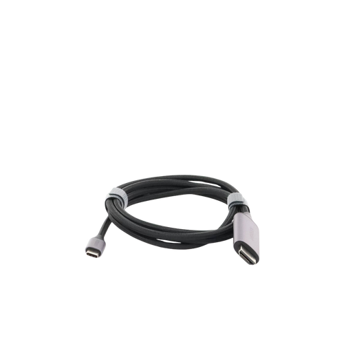 Cable USB-C 3.1 a HDMI 4K | 1.5 Metros (4.92 Pies) | Compatible con Thunderbolt 3 & 4 | Adaptador Tipo-C a HDMI | 4k@60Hz | Soporta Modo Espejo y Modo Extendido | Carcasa de Aluminio | Nylon Trenzado | Conector Niquelado | Blindaje Multicapa