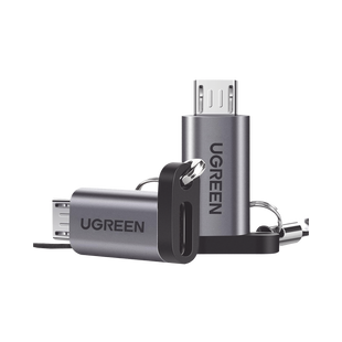 Adaptador USB-C 3.1 a Micro USB | Carga Rápida | FPC/QC2.0 | Sincronización de Datos | Velocidad de Transferencia de hasta 480Mbps | Incluye Cordón | Caja de Aluminio | Múltiples Protecciones | Amplia Compatibilidad.