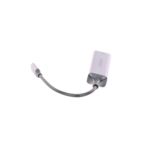 Adaptador de Red USB-C 3.1 (5 Gbps) a RJ45 | Thunderbolt 3 | Admite 10/100/1000 Mbps |  Chip Inteligente | Amplia Compatibilidad | Caja de Aluminio | Longitud del cable 10 cm.