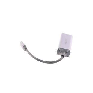 Adaptador de Red USB-C 3.1 (5 Gbps) a RJ45 | Thunderbolt 3 | Admite 10/100/1000 Mbps |  Chip Inteligente | Amplia Compatibilidad | Caja de Aluminio | Longitud del cable 10 cm.