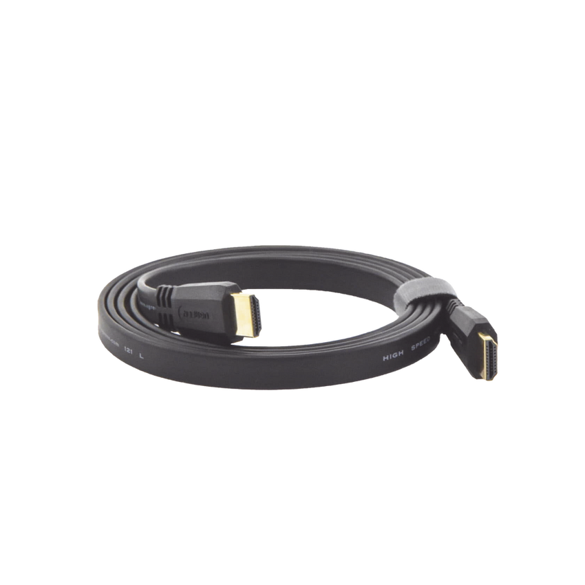 Cable HDMI 2.0 Plano de 1.5 Metros (4.92 Pies) / 4K@60Hz / HDR / 3D / HEC (Canal Ethernet HDMI) / ARC (Canal de Retorno de Audio / Color Profundo de 48 Bits / Audio de 32 Canales / HDCP / Audio Dolby True HD 7.1 / 18 Gbps / Esta�ado y Triple Blindaje / A