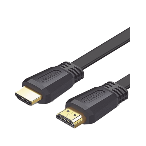 Cable HDMI 2.0 Plano de 1.5 m / 4K@60Hz / HDR / 3D / HEC (Canal Ethernet HDMI) / ARC (Canal de Retorno de Audio / Color Profundo de 48 bits / Audio de 32 canales / HDCP /Audio Dolby True HD 7.1 / 18 Gbps / Estañado y Triple Blindaje / Anti Interfer