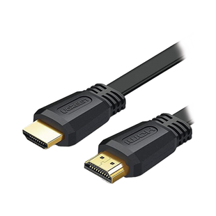 Cable HDMI 2.0 Plano de 5 m / 4K@60Hz / HDR / 3D / HEC (Canal Ethernet HDMI) / ARC (Canal de Retorno de Audio) / Color Profundo de 48 bits / Audio de 32 canales / HDCP /Audio Dolby True HD 7.1 / 18 Gbps / Estañado y Triple Blindaje / Anti Interfere