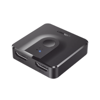 Switch/Divisor HDMI 4K 60Hz (Splitter) | Bidireccional (2 Entradas 1 Salida/1 Entrada 2 Salidas | Switch Conmutable | Led Indicador | 3D | HDR | Dolby Atmos | Potente Chip IC | Dise�o Compacto | No Requiere Energ�a