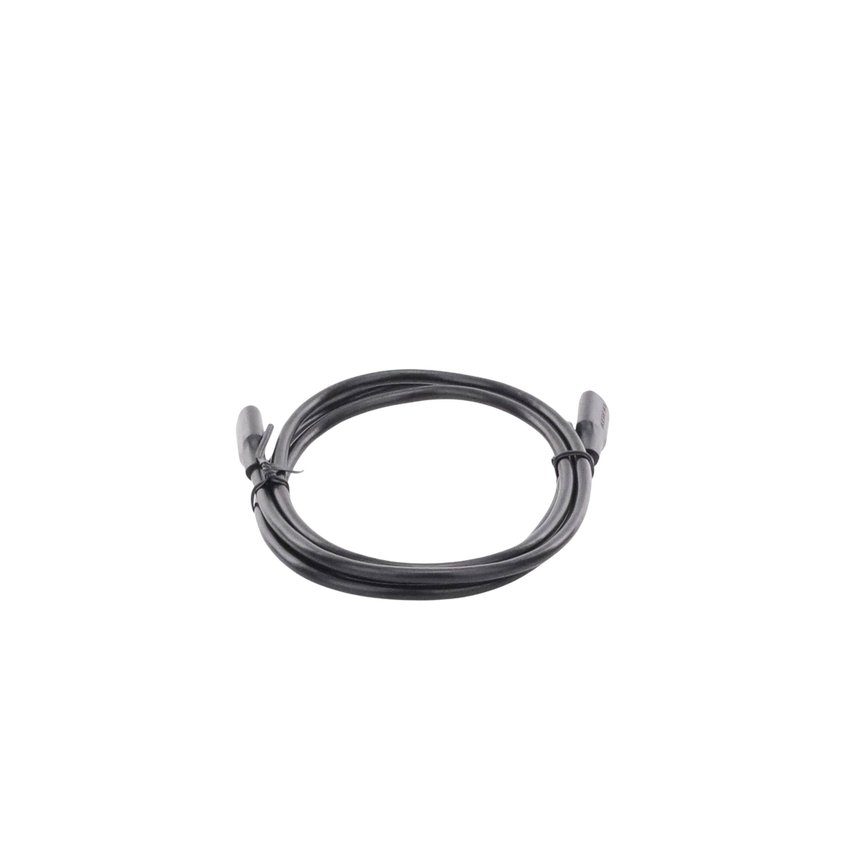 Cable USB-C a USB-C | 1 Metro | Carga Rápida de hasta 60W | Transferencia de datos de 480 Mbps | PD3.0 | QC 4.0/3.0/2.0 | FPC | AFC | Duradero y Flexible| Caja ABS | Cubierta de TPE | Color Negro.