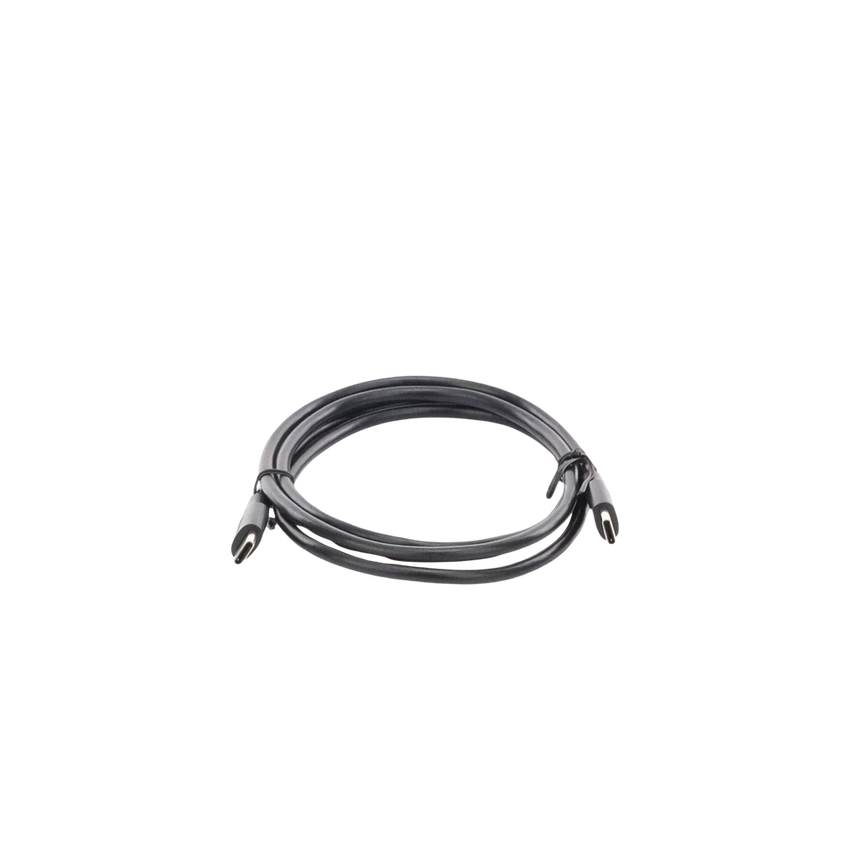 Cable USB-C a USB-C | 1 Metro | Carga Rápida de hasta 60W | Transferencia de datos de 480 Mbps | PD3.0 | QC 4.0/3.0/2.0 | FPC | AFC | Duradero y Flexible| Caja ABS | Cubierta de TPE | Color Negro.