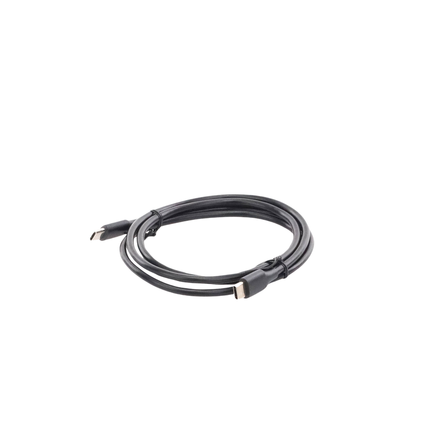 Cable USB-C a USB-C | 1 Metro | Carga Rápida de hasta 60W | Transferencia de datos de 480 Mbps | PD3.0 | QC 4.0/3.0/2.0 | FPC | AFC | Duradero y Flexible| Caja ABS | Cubierta de TPE | Color Negro.