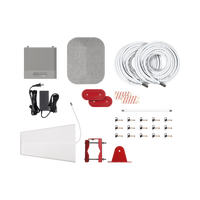 KIT Amplificador de Señal Celular, HOME MULTIROOM | Mejora la Señal Celular de todos los Operadores | Cubre áreas de hasta 900 m²