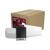 KIT Amplificador de Señal Celular, HOME COMPLETE | Mejora la Señal Celular de todos los Operadores | Cubre áreas en interior de hasta 1200 m² con 4 antenas