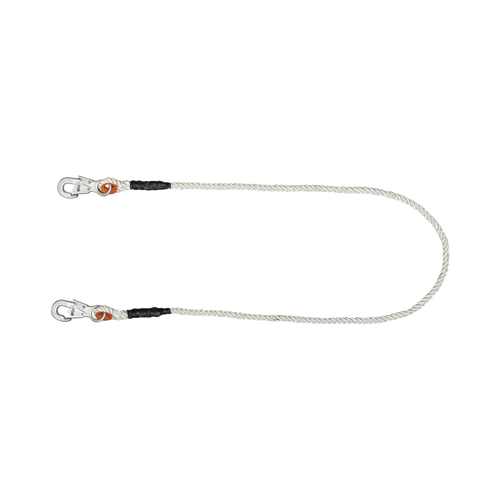 Cables de Protección con Cuerda de Polipropileno de 9/16'' Seguro Doble (Línea de Vida)