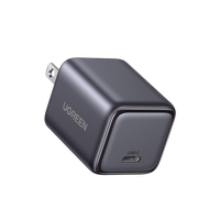 Cargador Mini de 30W | 1 USB-C de Carga Rápida | Tecnología GaN II | Carga Inteligente | Múltiple Protección | Mayor Eficiencia Energética | Tamaño Compacto.