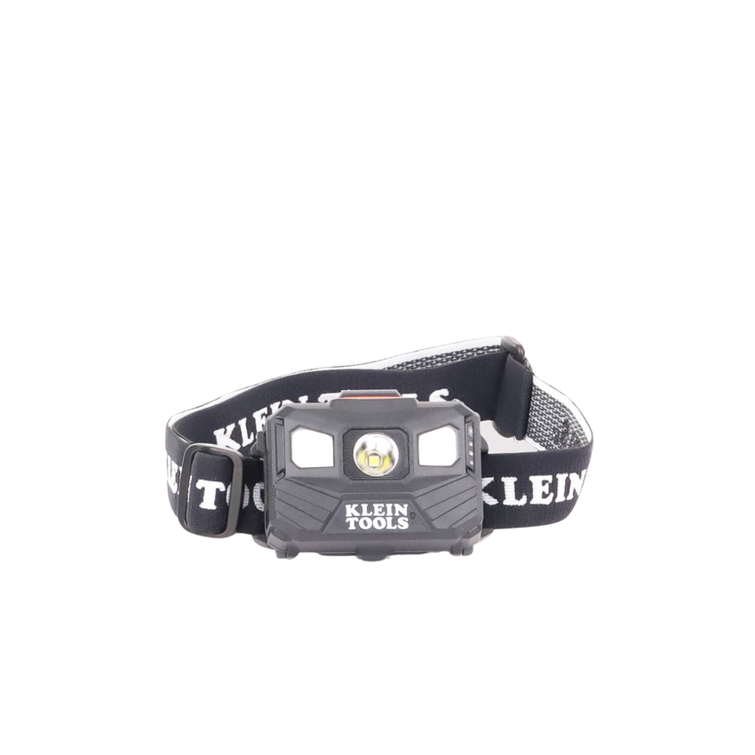 Lámpara Luz LED Frontal Recargable de 400 Lúmenes, Apagado Automático, con Correa de Tela, Adaptable y Ajustable a Gorros, Cascos, Cachuchas  o directo a Frente Humana (Tipo Minero)