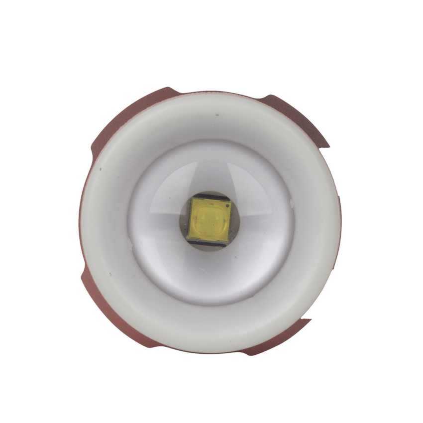 Linterna LED Portátil Recargable 500 Lúmenes con Luz Frontal y Lateral de Trabajo. Lámpara con tapa de Extremo con Imán, USB-C