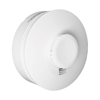 Detector Inalámbrico de Humo y Calor 5800SMOKEV / 3V Litio / Detección Fotoelectrica Multicriterio / Temperatura Fija 135°F / Alerta Baja Temperatura 41°F / RF 345 MHz / Sonido 85 dBA / Compatible con Sistemas Resideo