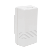 Contacto Magnético Inalámbrico sin magneto / Se puede conectar otro Sensor Cableado / 2 Zonas /Batería de Larga Duración 3-5 años