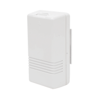 Contacto Magnético Inalámbrico sin magneto / Se puede conectar otro Sensor Cableado / 2 Zonas /Batería de Larga Duración 3-5 años