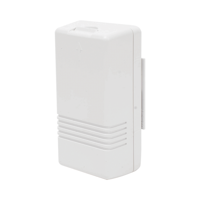 Contacto Magnético Inalámbrico sin magneto / Se puede conectar otro Sensor Cableado / 2 Zonas /Batería de Larga Duración 3-5 años